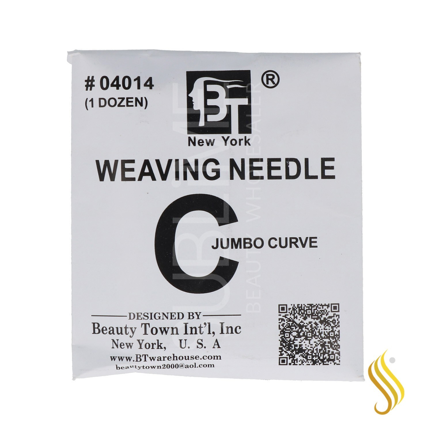 Beauty Town Weaving Aguja Curva 1X12 (04014)