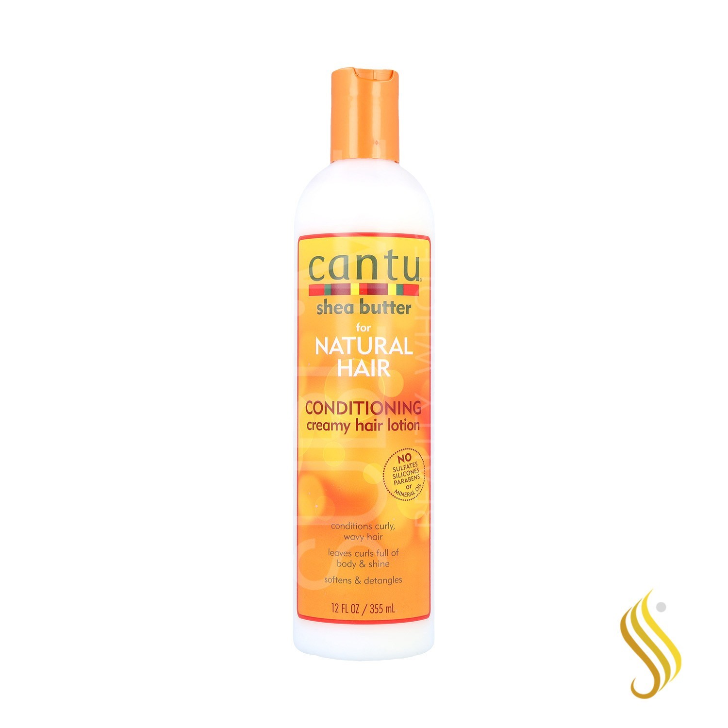 Cantu Shea Butter revitalisant capillaire naturel lotion capillaire crémeuse 355 ml
