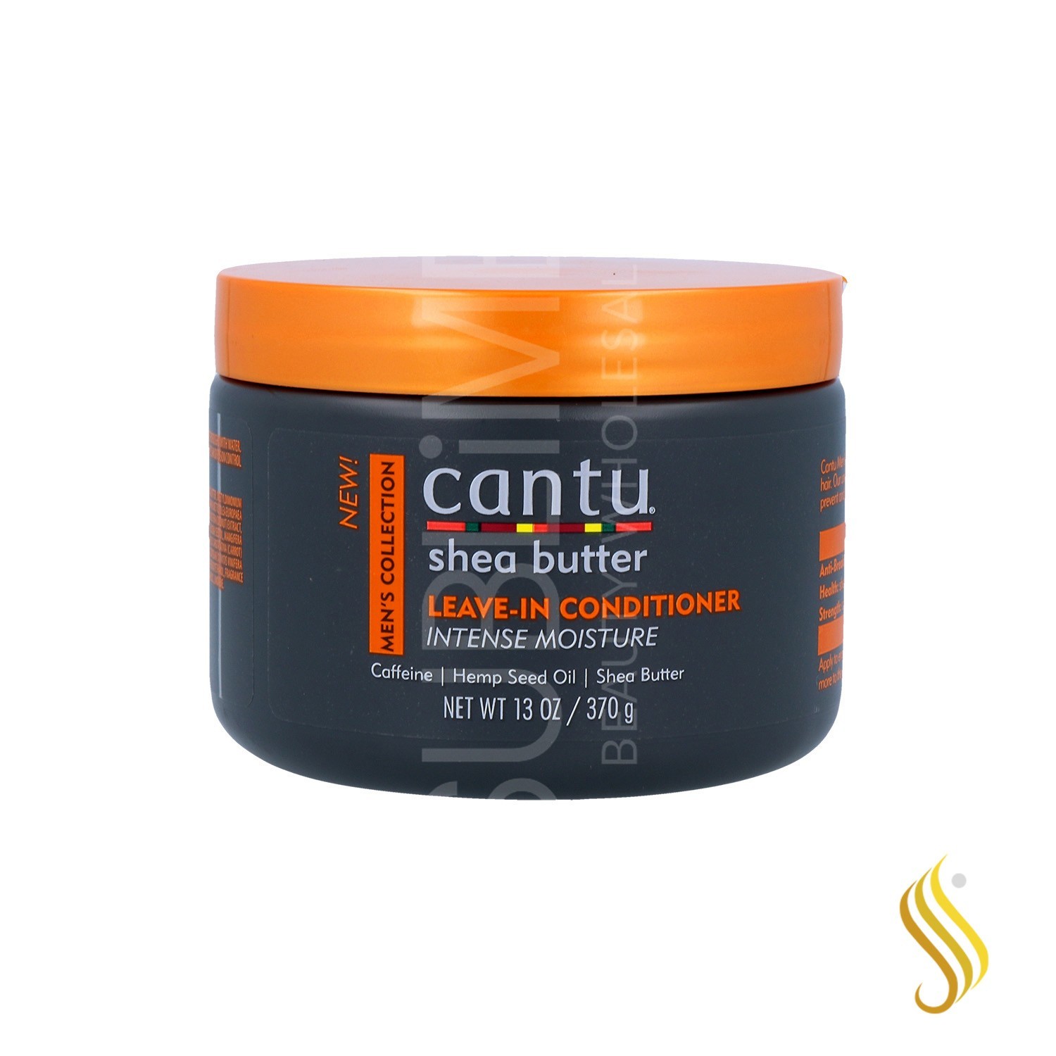 Cantu Shea Butter Men'S Condicionador Leave-In 370G (Sin amoníaco)