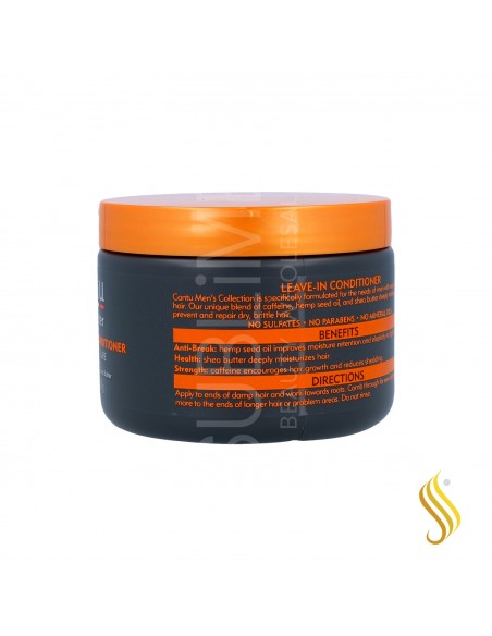 Cantu Shea Butter Men'S Condicionador Leave-In 370G (Sin amoníaco)