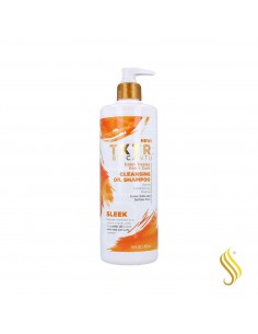 Cantu Txtr Sleek Cleansing Oil Shampoo 473 ml (Dyed Hair+Curly)