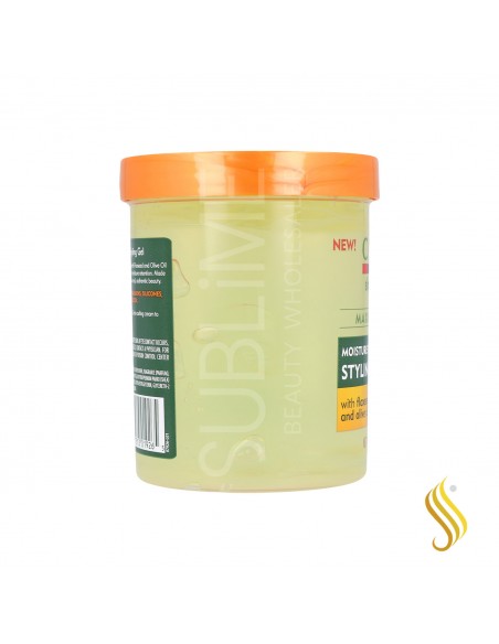 Cantu Shea Butter Styling Gel Flax Seed + Olive Oil 18,5Oz/524G (Moisture Retention)