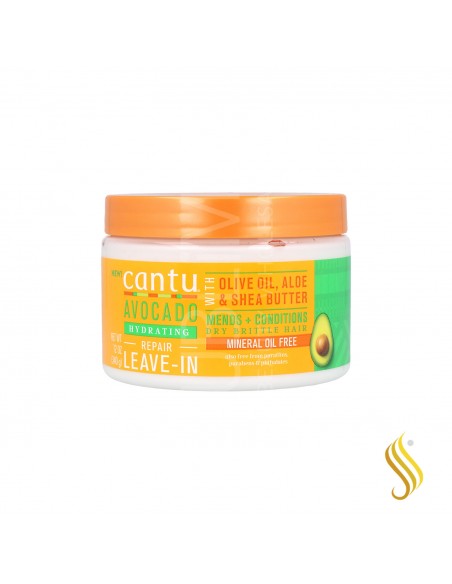 Cantu Avocado Hydrating Repair Leave-In 12Oz/340G