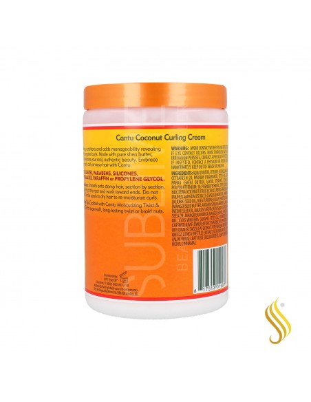 Cantu Shea Butter Natural Hair Coconut Curling Cream 709G/25Oz