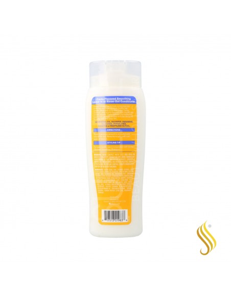 Cantu Flaxseed Smoothing Conditioner Leave-In Or Rinse-Out 13.5Oz/400 ml (With+without Clarifying)