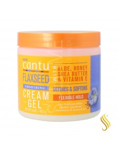 Cantu Flaxseed Smoothing Creme Gel Flexível Forte 16Oz/453G