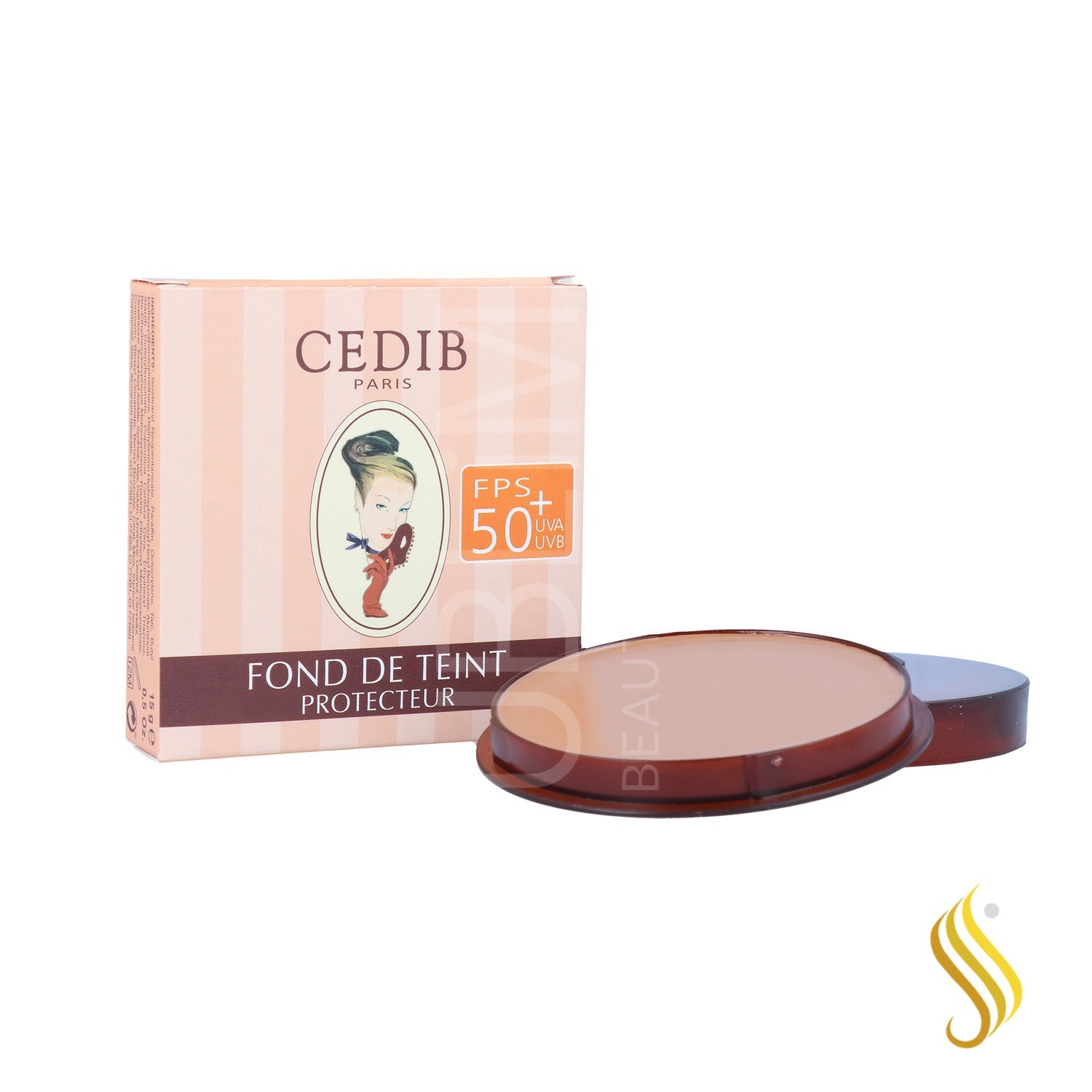 Cedib Compact Fond Protect Spf50+ 32-Velours
