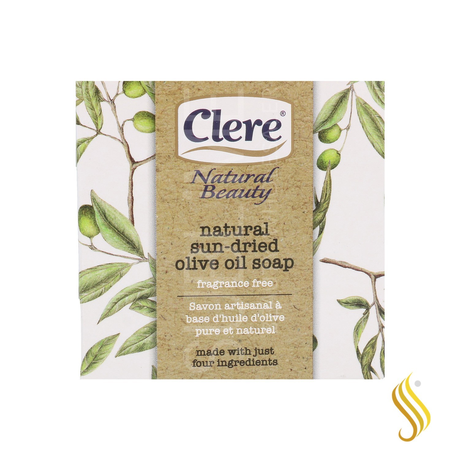 Clere Natural Beauty Sabonete Artesano Óleo Do Oliva 200G (Nbc506)