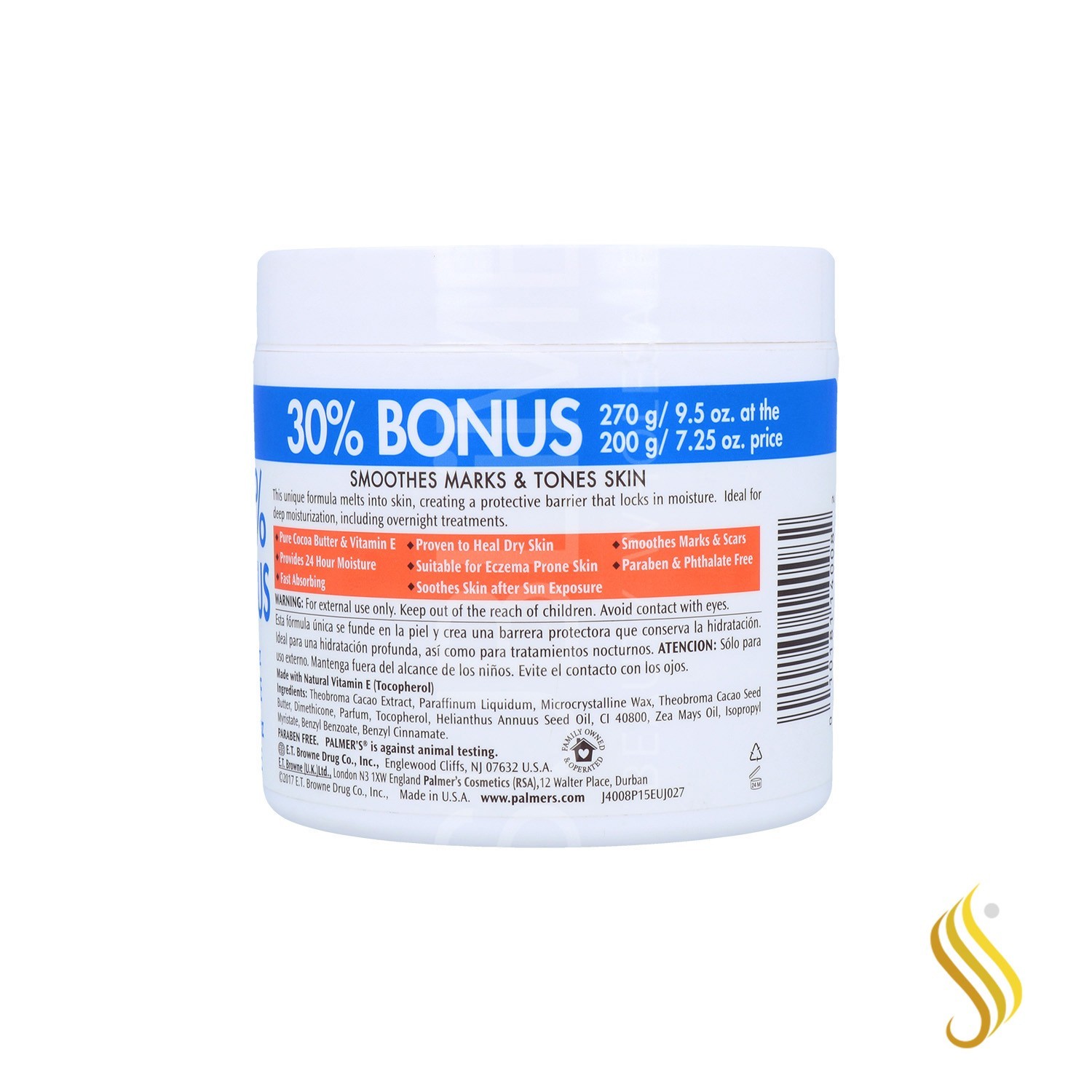 Palmers Cocoa Butter Formula Solid Formula Cup 270g