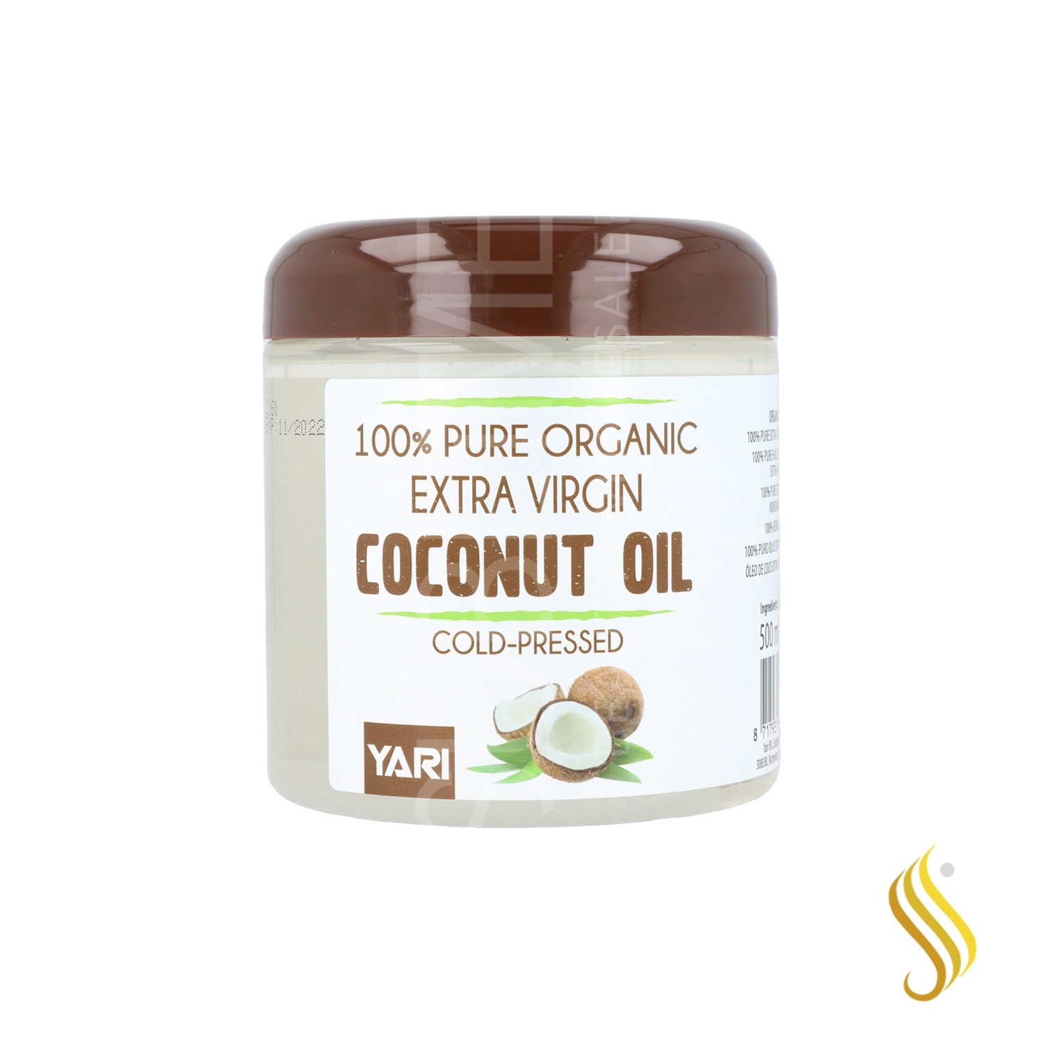 Yari Pure Organic Coconut Oil 500 ml  (Extra Virgin)