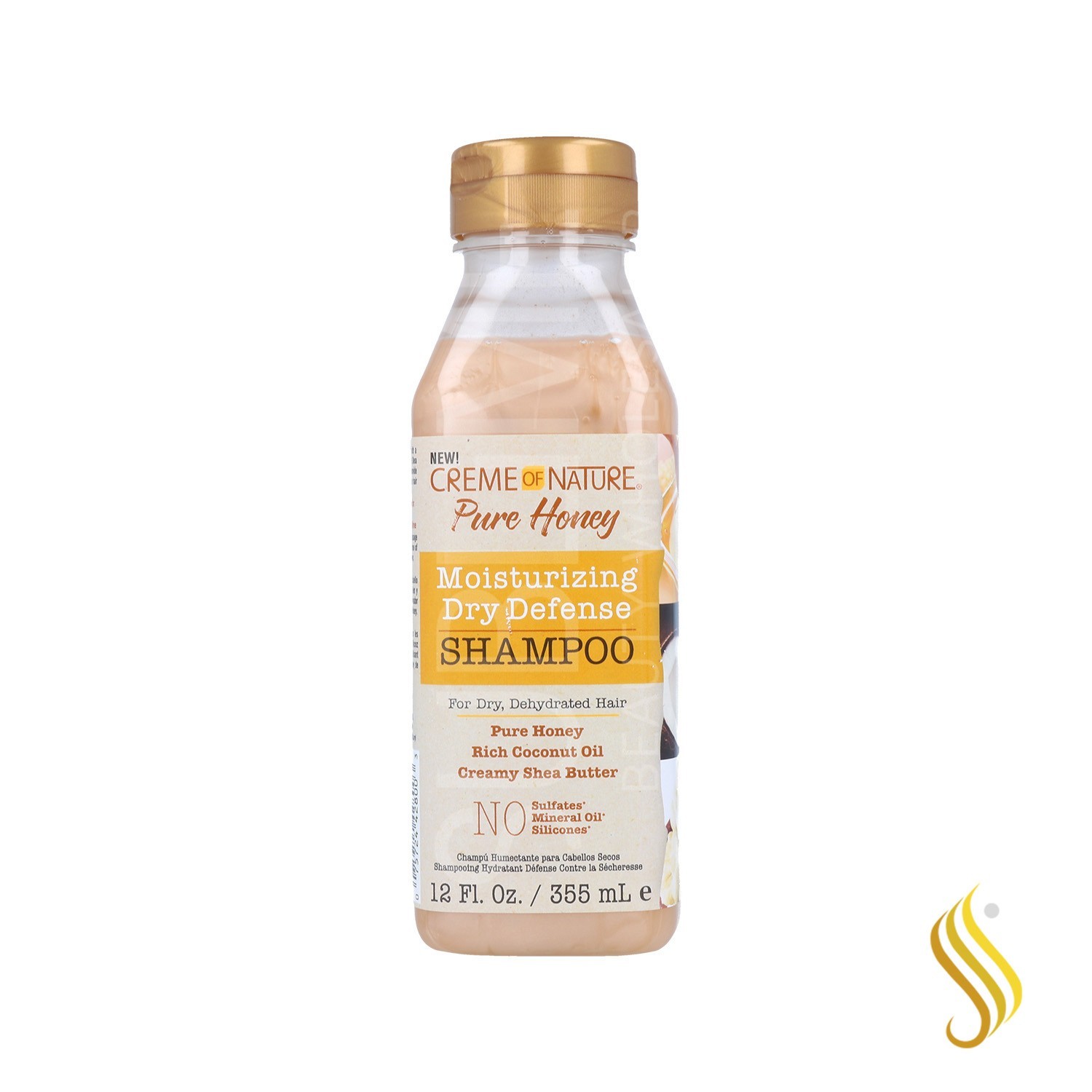 Creme Of Nature Pure Honey Moisturizing Dry Defense Champú 355 ml