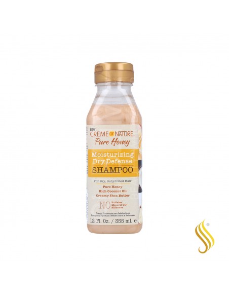Creme Of Nature Pure Honey Moisturizing Dry Defense Champú 355 ml