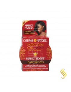 Creme of Nature Argan Oil Perfect Edges Châtain Sombre 63.7G