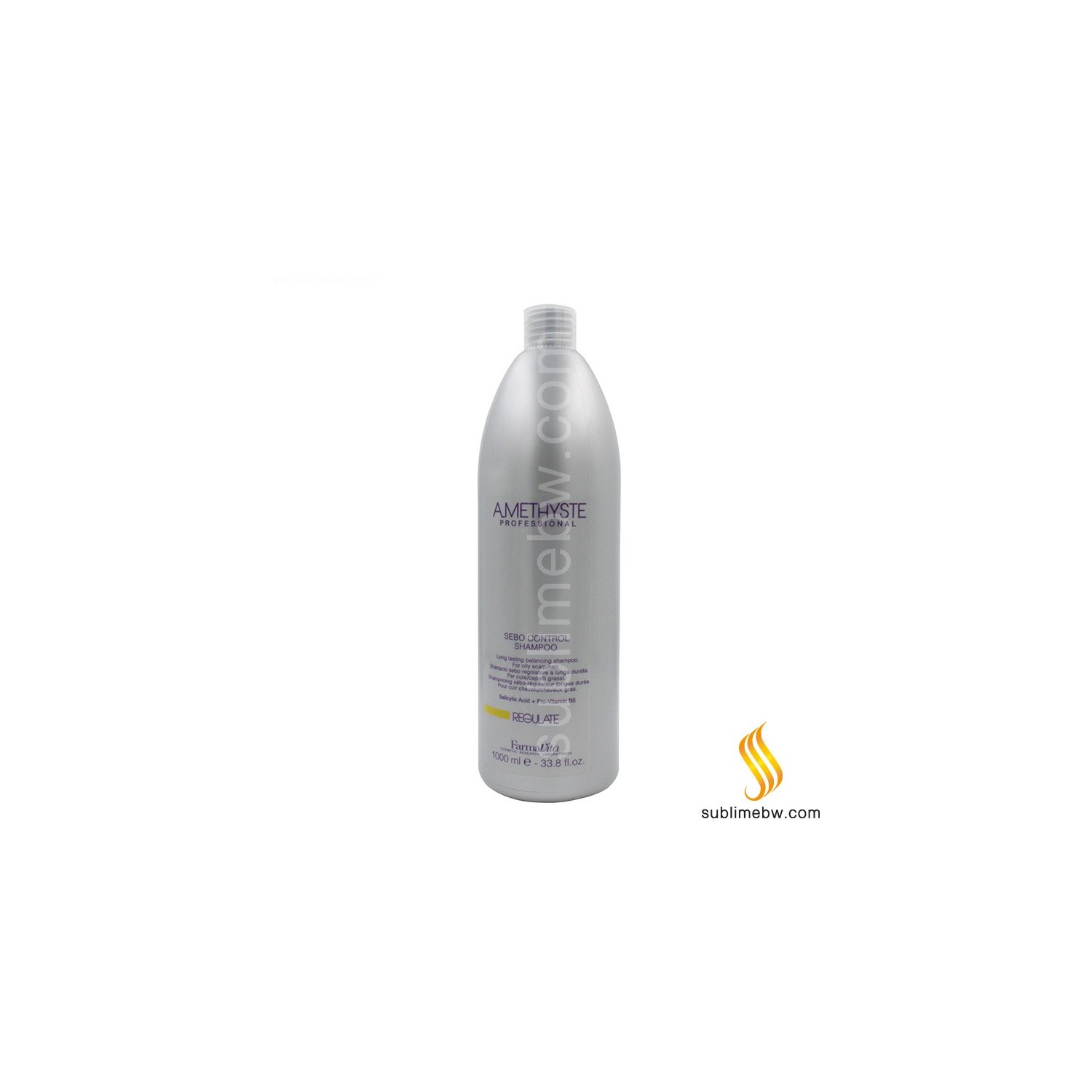 Farmavita Amethyste Regulate Sebo Control Shampooing 1000 Ml
