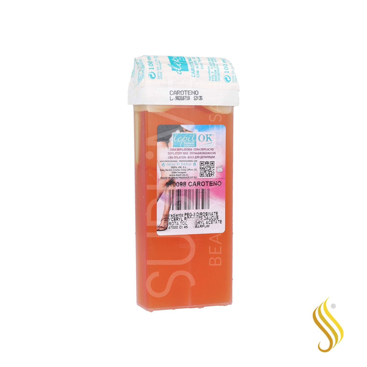 Depil Ok Roll-On Cenoura 100 ml