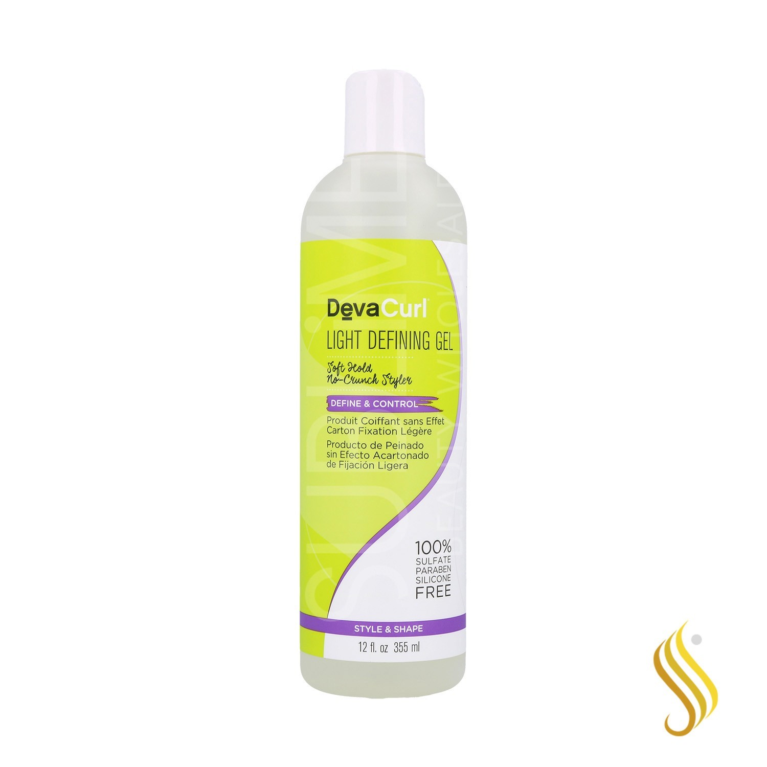 Devacurl Definidor Ligero Gel 355 ml/12Oz (Fijación Ligera)