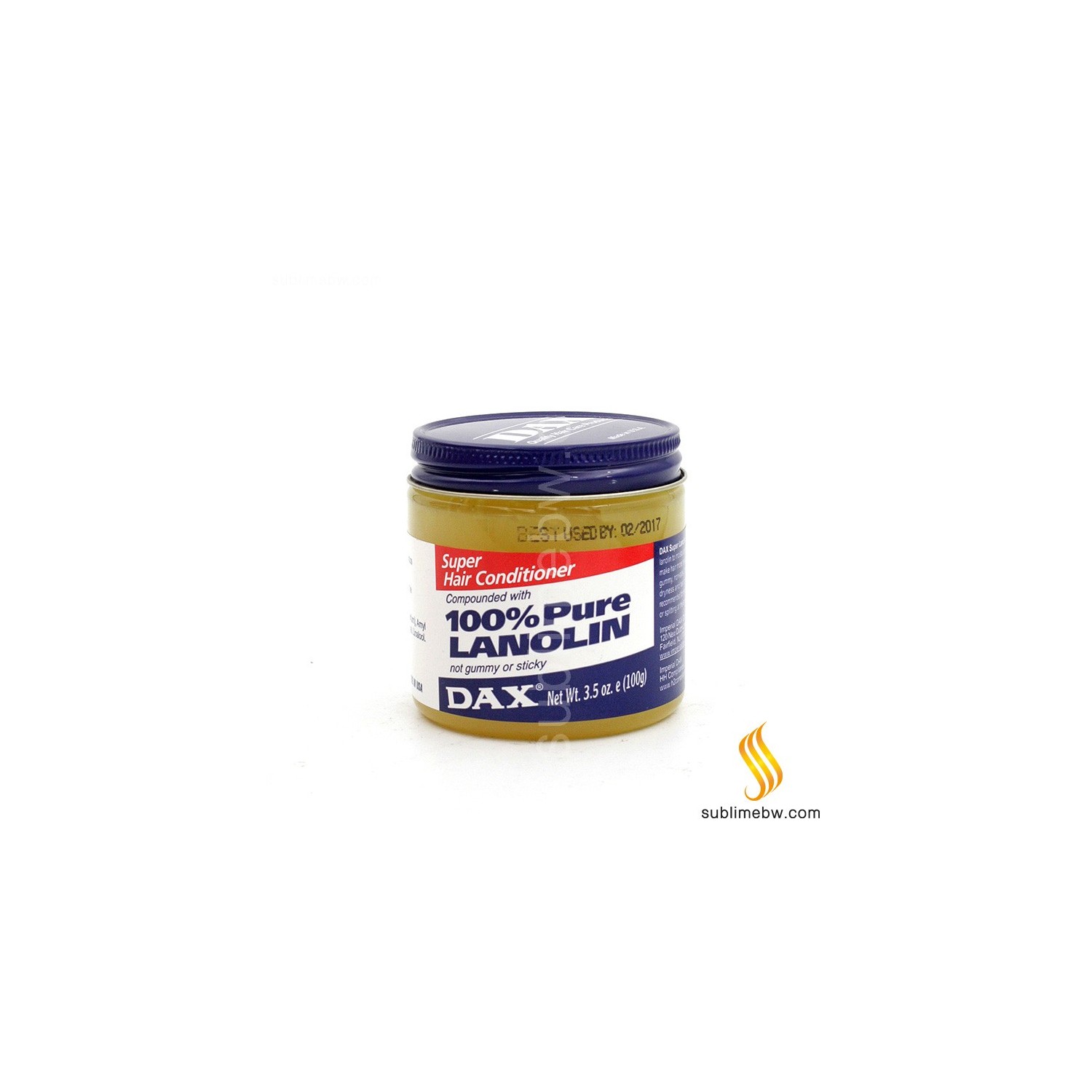Dax Super 100% Pure Lanolin 100 Gr
