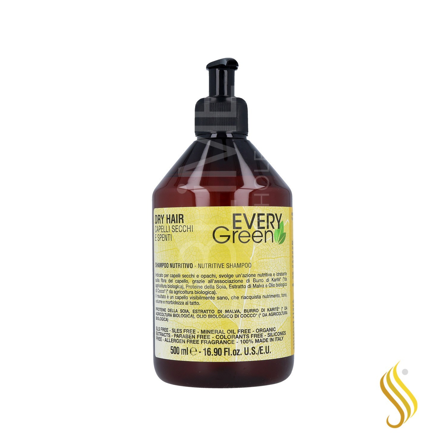 Dikson Everygreen Dry Hair Shampooing 500 ml (Nutritif)