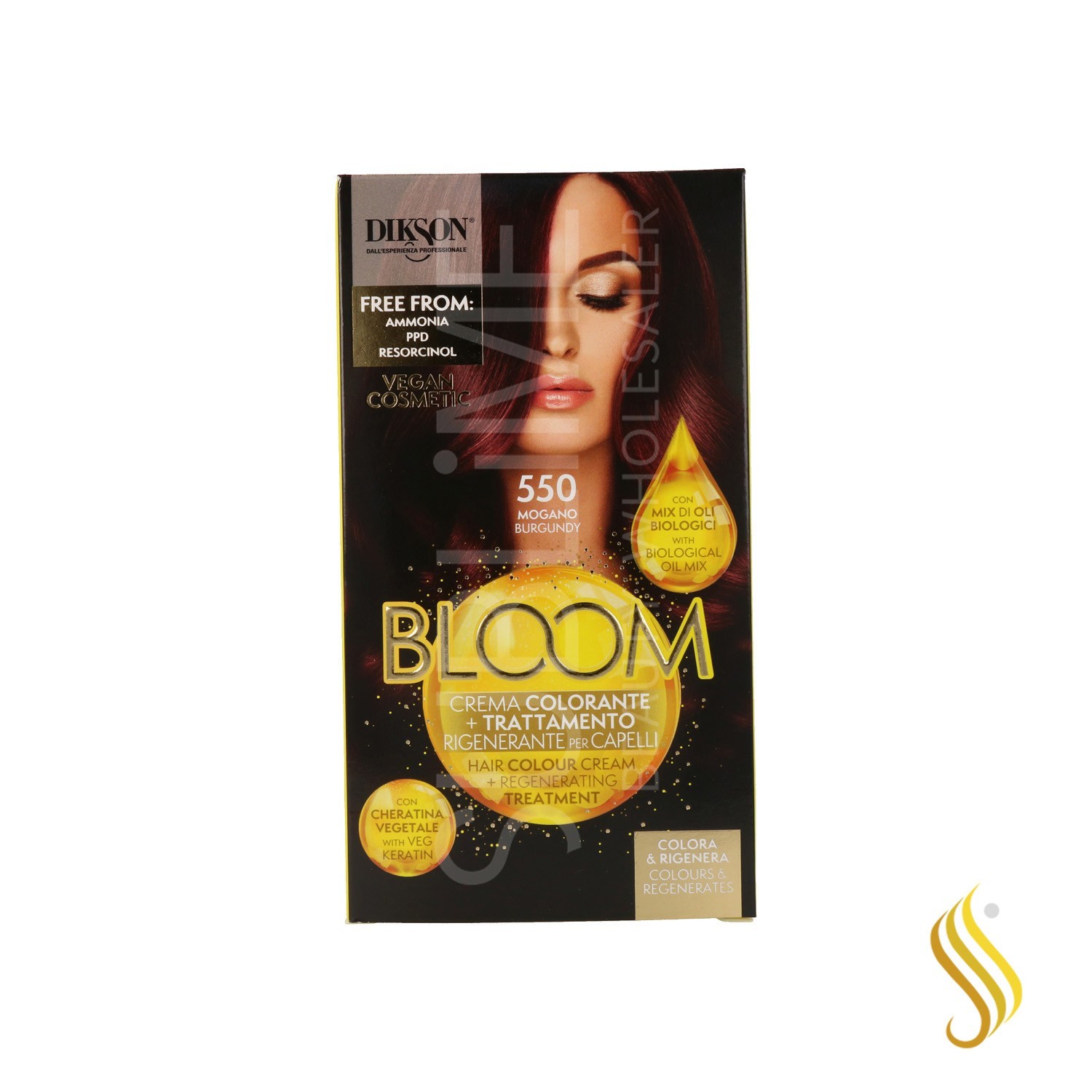 Dikson Bloom Color Cream 550 Mahogany