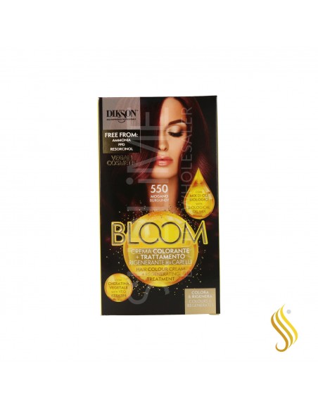 Dikson Bloom Crema Color 550 - Caoba 55 ml