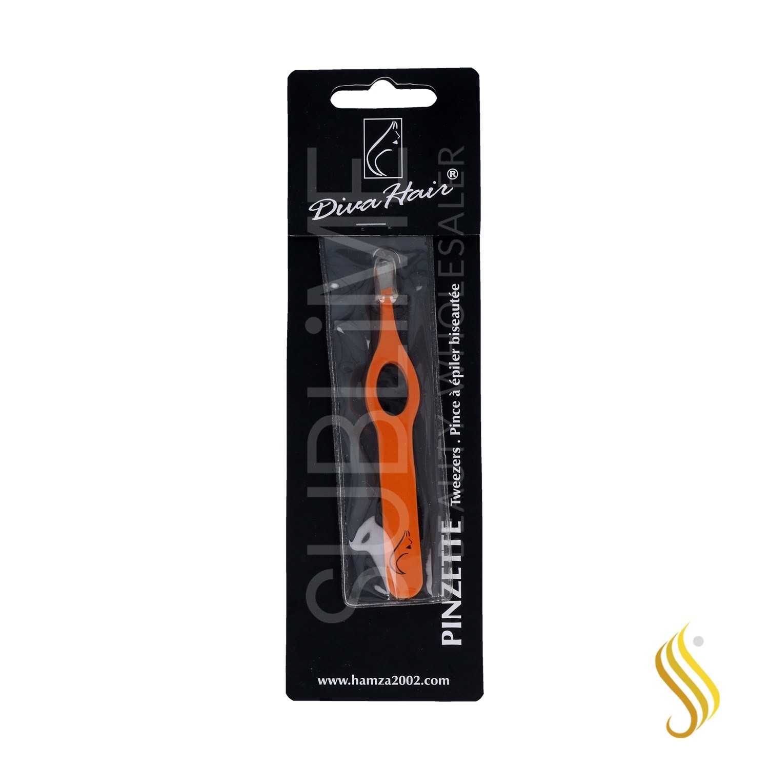 Diva Pince Orange+Palmier