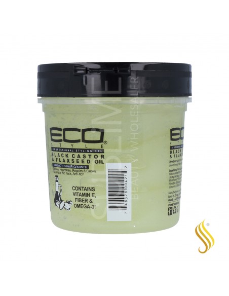 Eco Styler Styling Gel Black Castor 16Oz/473 ml