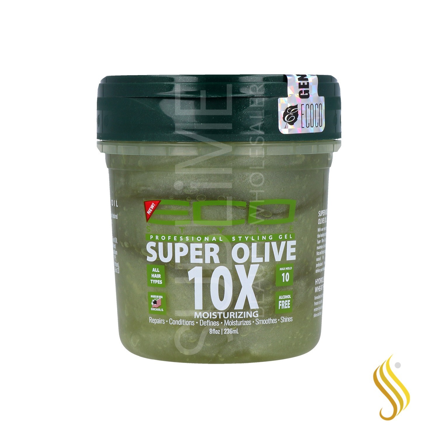 Eco Styler Styling Gel Super Olive Oil 10X 236 ml/8Oz