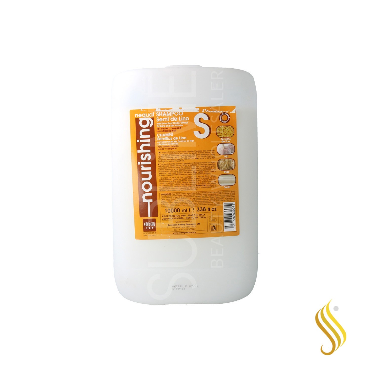 Everego Nourishing Linhaça Xampú 10000ML/10LTS