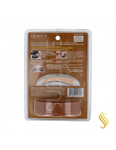 I Envy Brow Print Kit Light Brown (Pkpbs01)