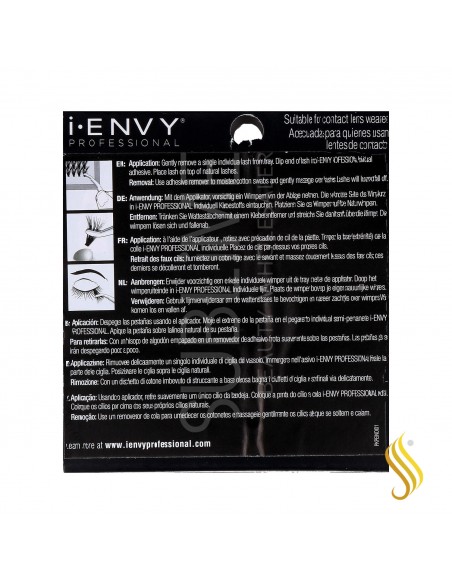 I Envy Individuel Lash/Cils Ultra Noir Flare Court 70Pc (Pkpe01Ub)