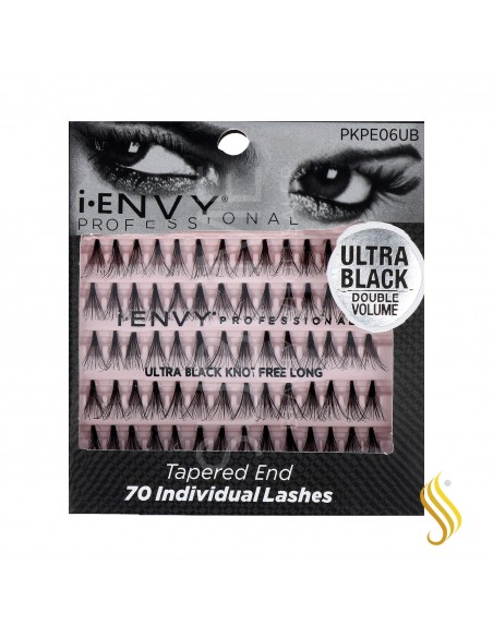 I Envy Individuel Lash/Cils Ultra Noir Know Free Long 70Pc (Pkpe06Ub)