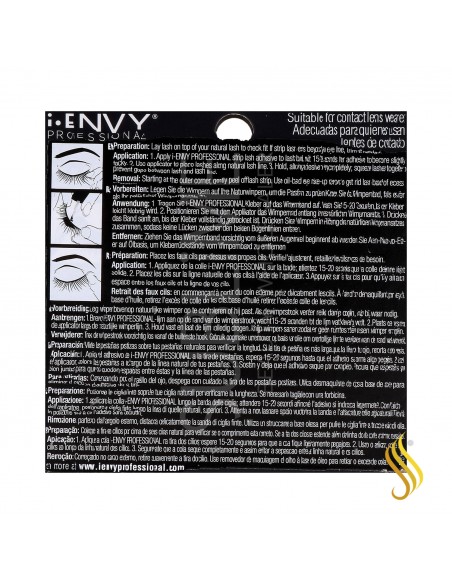 I Envy Strip Lash/Cilios Banda Paparazzi 04 (Pkpe20)