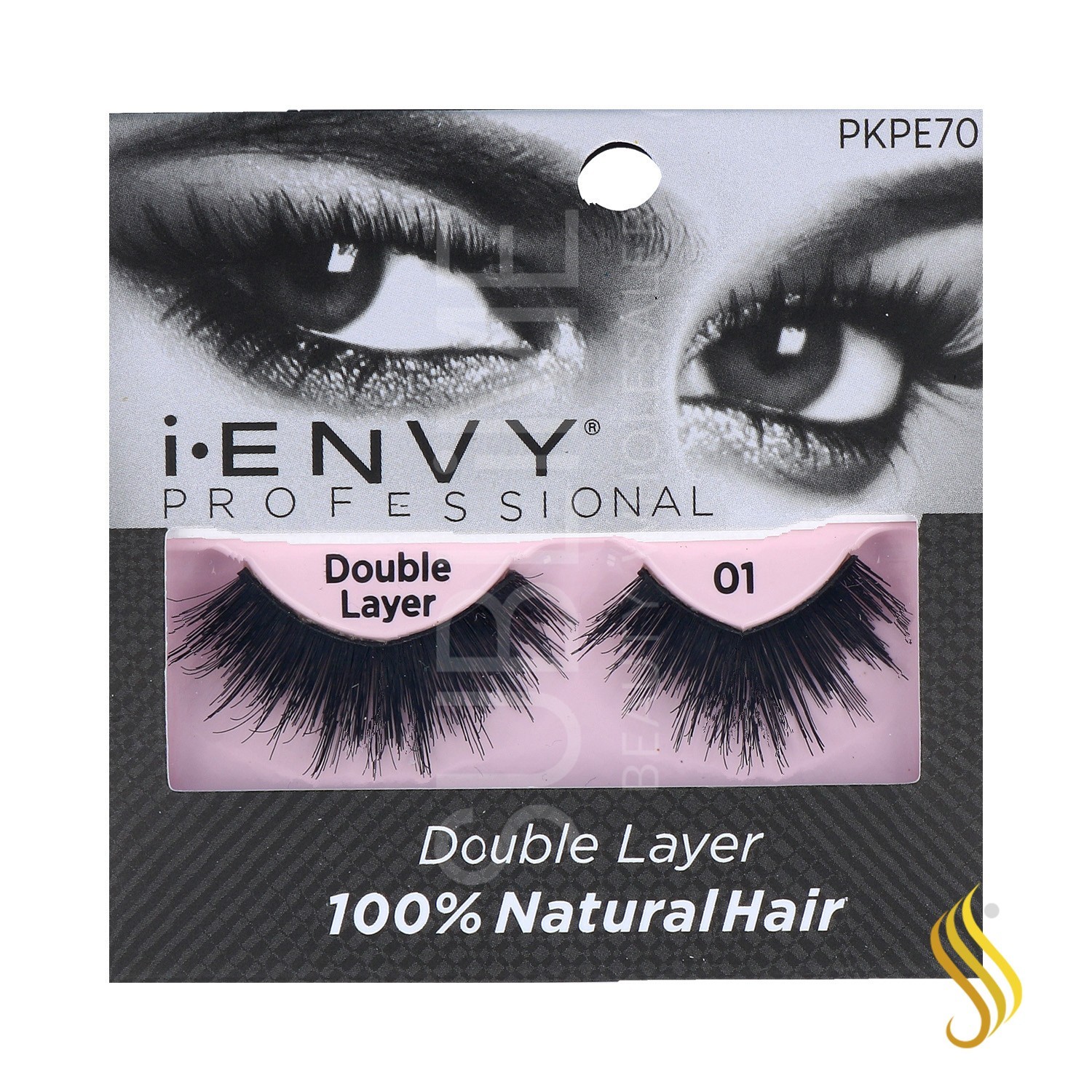 I Envy Strip Lash/Band Double Layer 01 (Pkpe70)