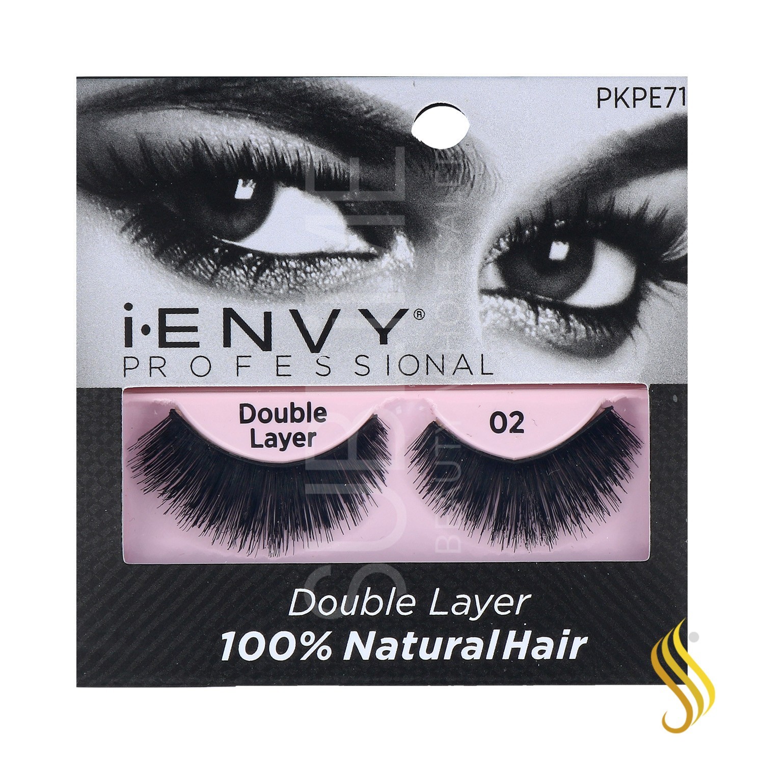 I Envy Strip Lash/Band Double Layer 02 (Pkpe71)
