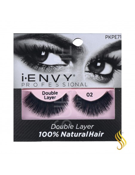 I Envy Strip Lash/Band Double Layer 02 (Pkpe71)