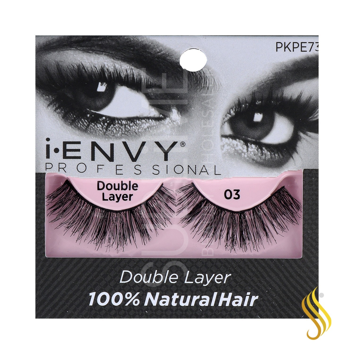 I Envy Strip Lash/Band Double Layer 03 (Pkpe73)