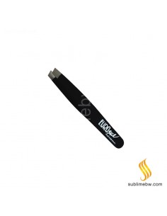 Eurostil Pinça Depilar Negra Pequeno 6.5m (02744/50)