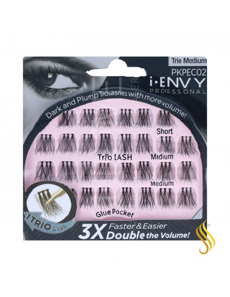 I Envy Individual Lash/Pro Trio Classic Medium (Pkpec02)