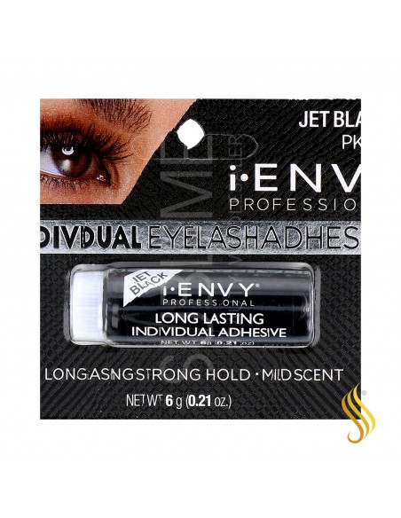 I Envy Individuel Eyelash/Cil Adhésif Noir Jais (Pkpeg01)