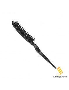 Eurostil Cepillo Crepar Curvado Puro Jabali (03171)