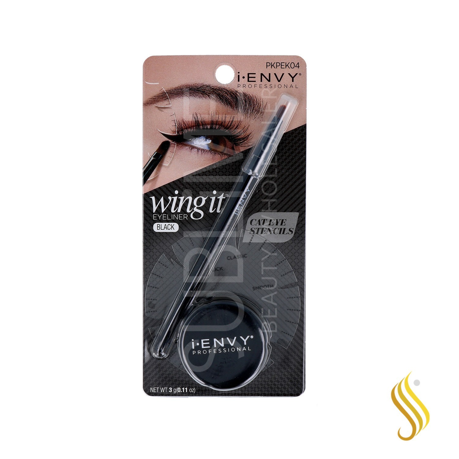 I Envy Wing It Eyeliner Kit Noir (Pkpek04)