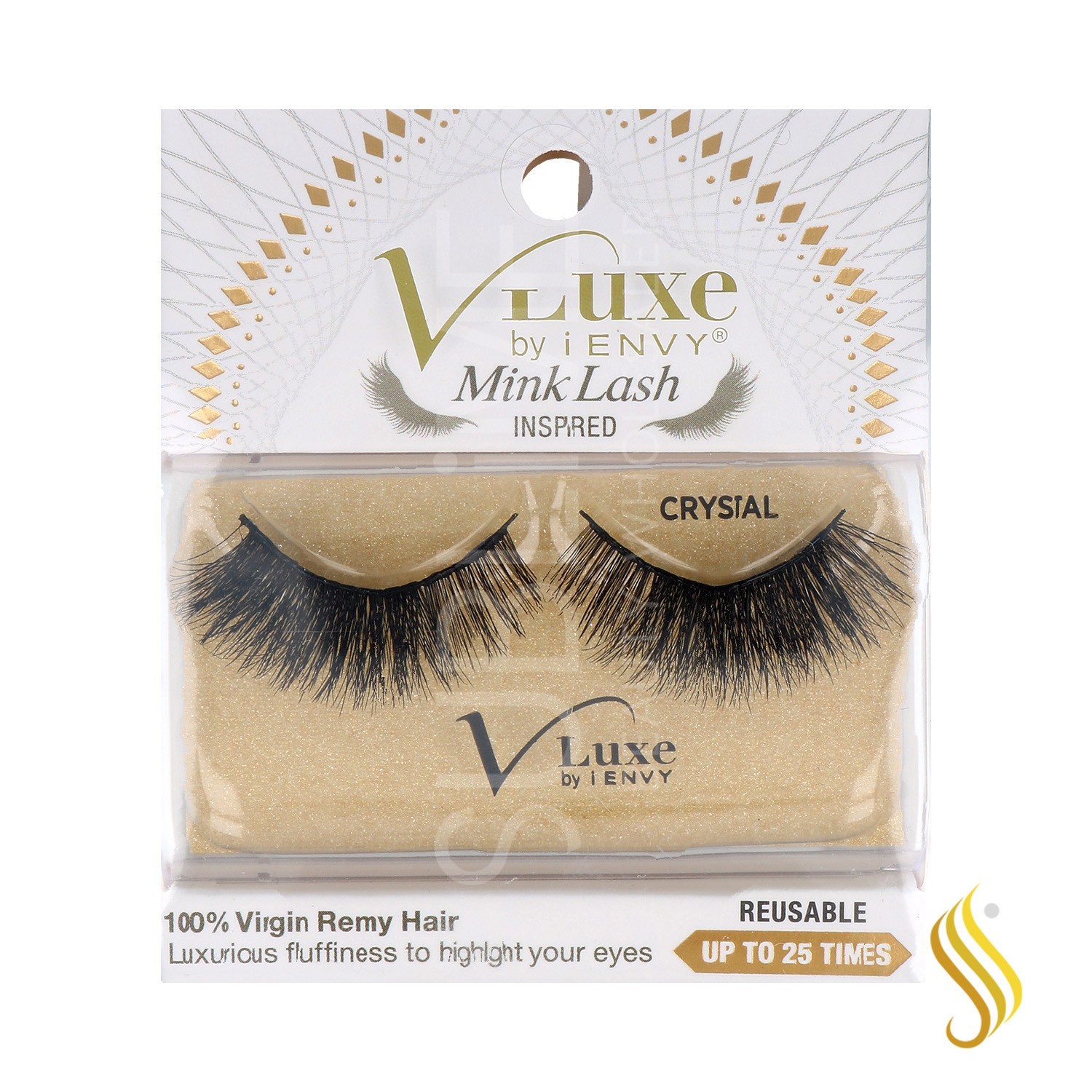 I Envy V Luxe Remy Hair Minklash/Pestana Inspired Crystal (Vlef02)