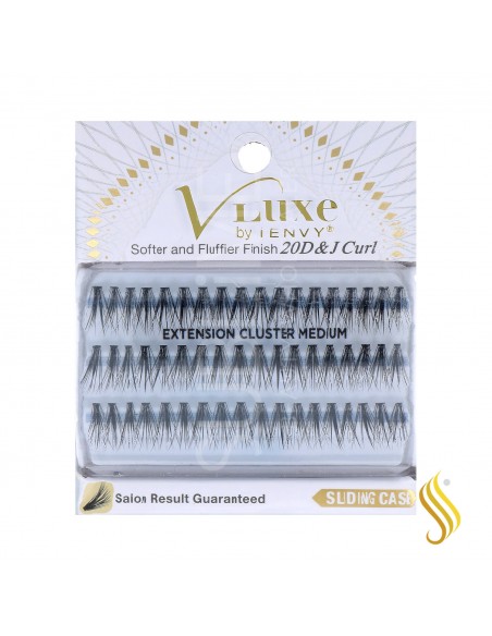 I Envy V Luxe Extension Cluster Médio Lash/Pestana (Vlei02)