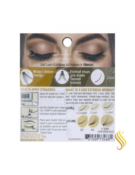 I Envy V Luxe Extension Mermaid Medium Lash (Vlei04)