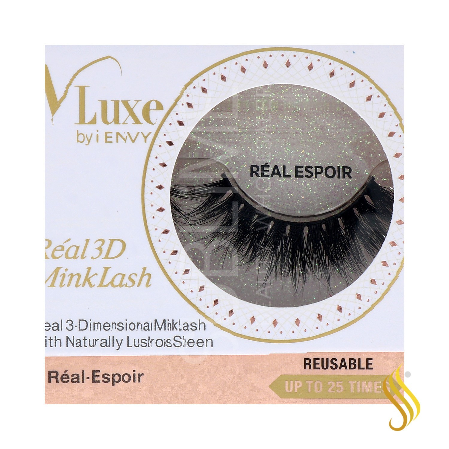 I Envy V Luxe 3D Realmink Lash/Cil Real Espoir (Vler02)