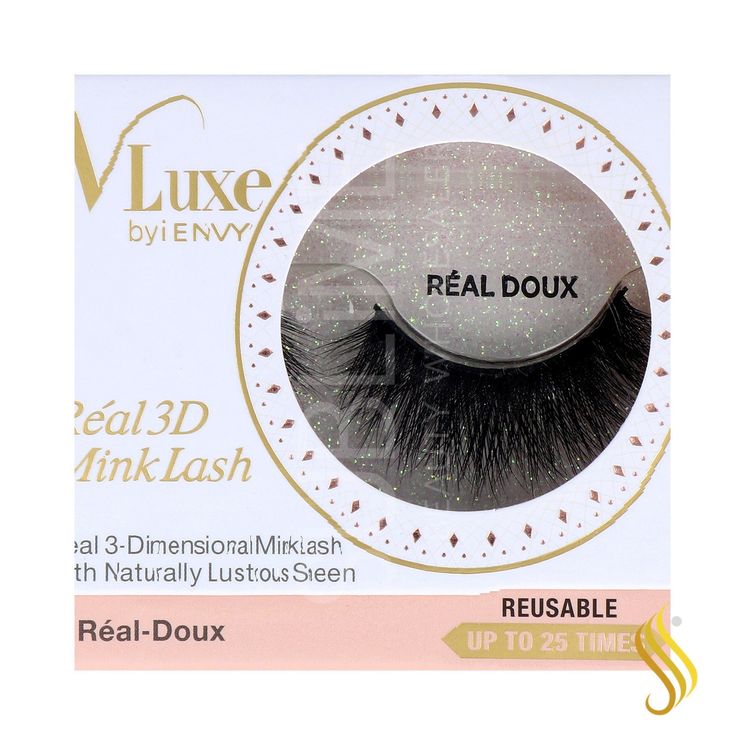 I Envy V Luxe 3D Realmink Lash/Cil Real Doux (Vler03)