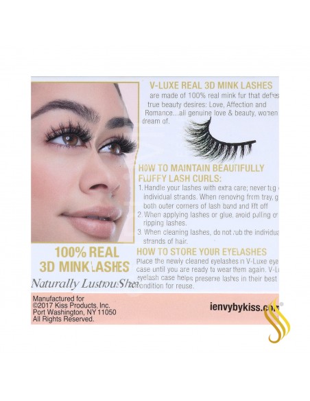 I Envy V Luxe 3D Realmink Lash/Pestana Real Doux (Vler03)