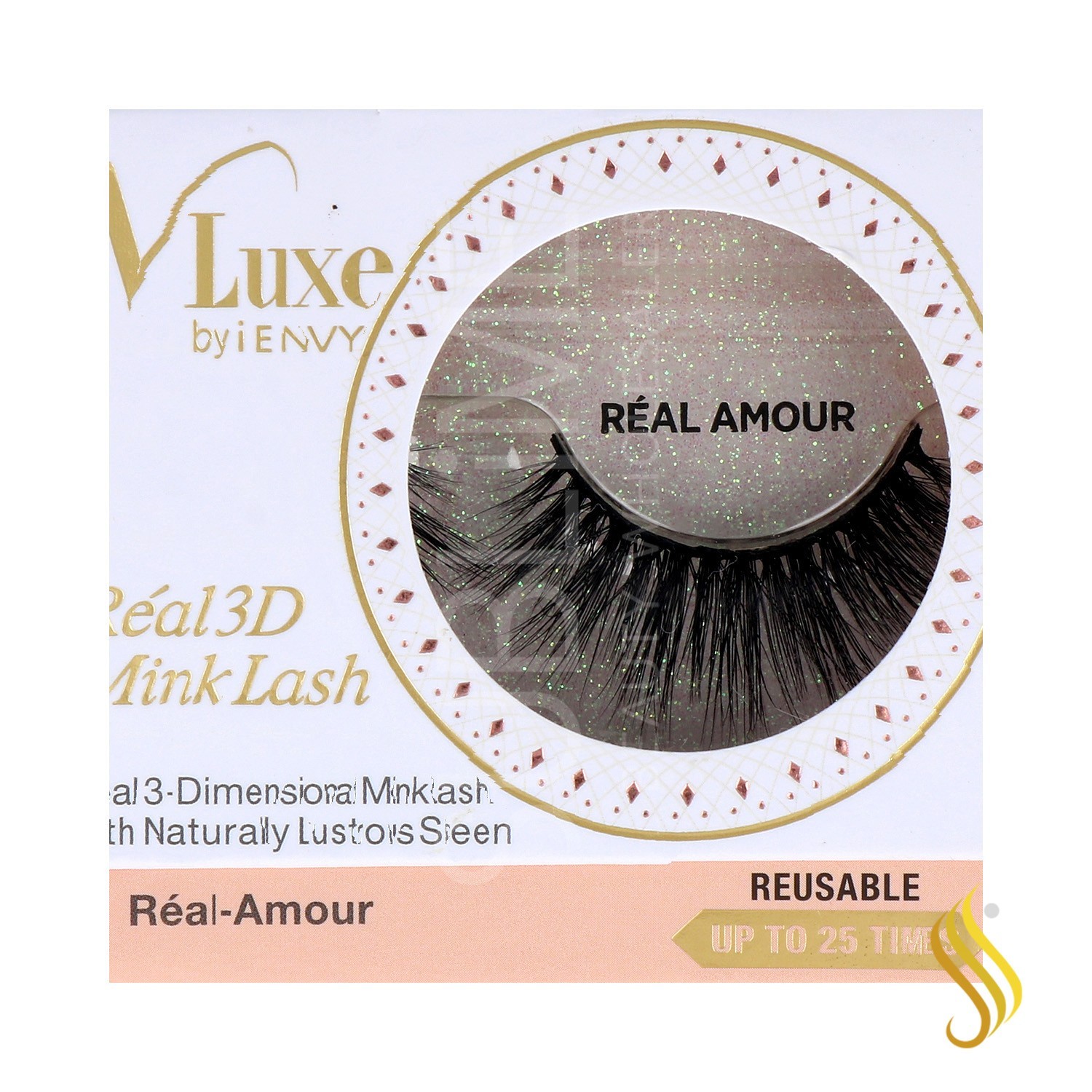 I Envy V Luxe 3D Realmink Lash/Cil Real Amour (Vler04)