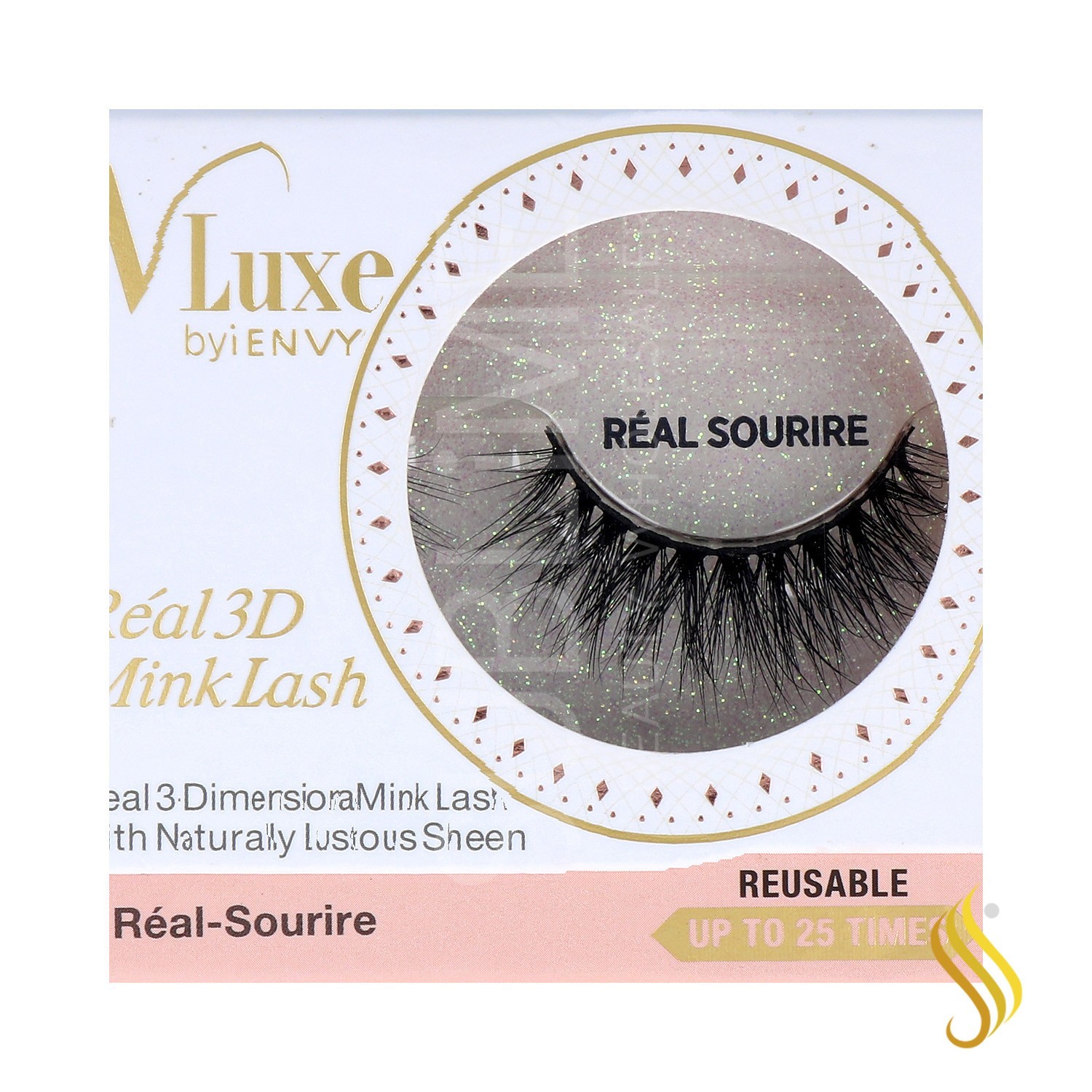 I Envy V Luxe 3D Realmink Lash/Pestana Real Sourire (Vler05)