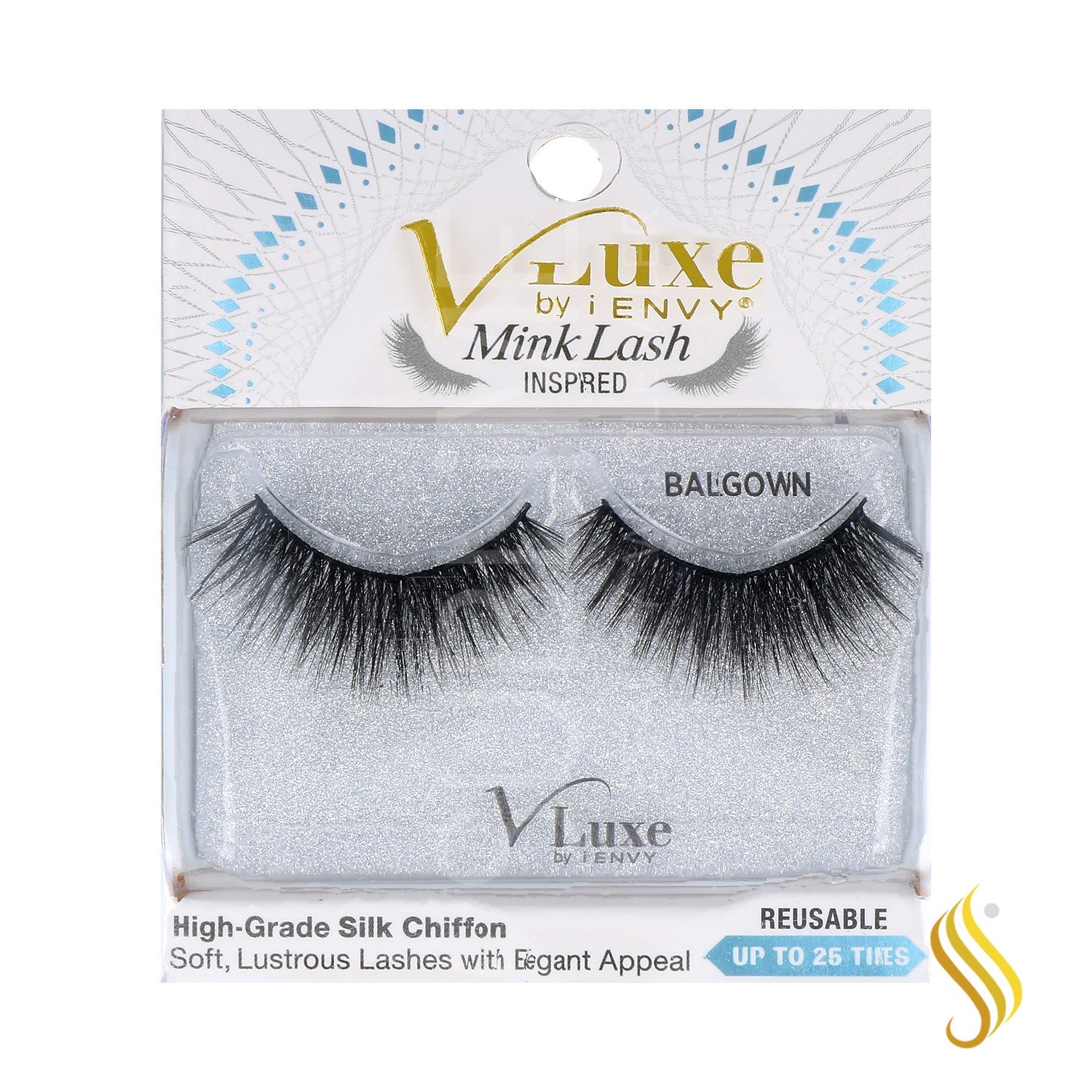 I Envy V Luxe Chiffon Silk Lash/Cil Inspired Ballgown (Vles01)